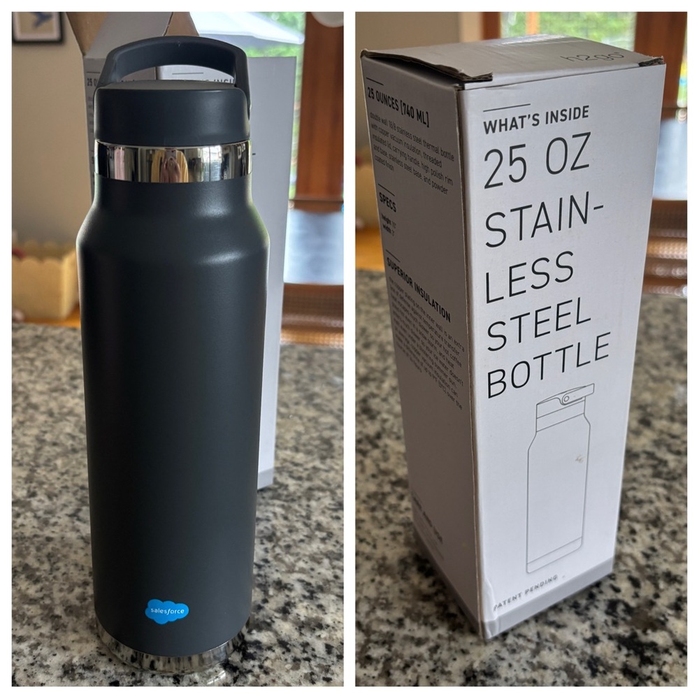 h2go Salesforce Water Bottle